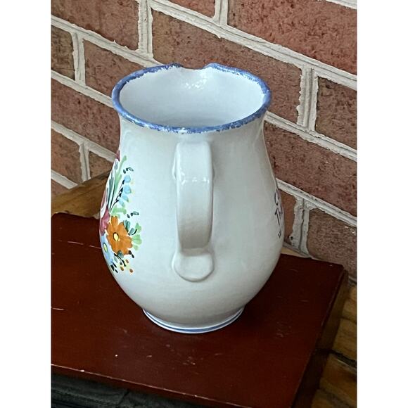 Vintage Casal Thaulero Wine Pitcher Jug by Castelli Italy - Picture 3 of 10